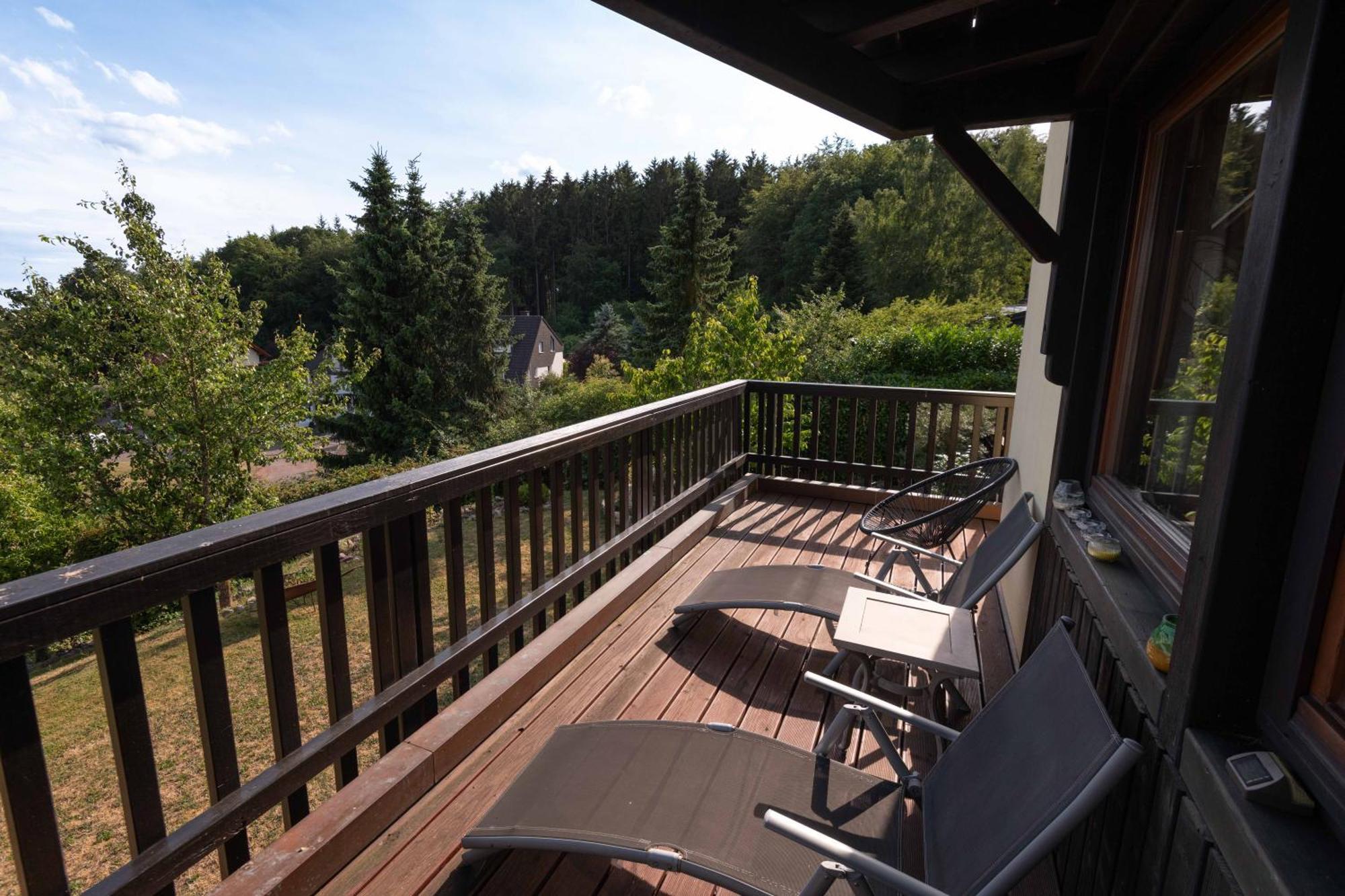 Villa Sonnige Aussicht Losheim Exterior foto