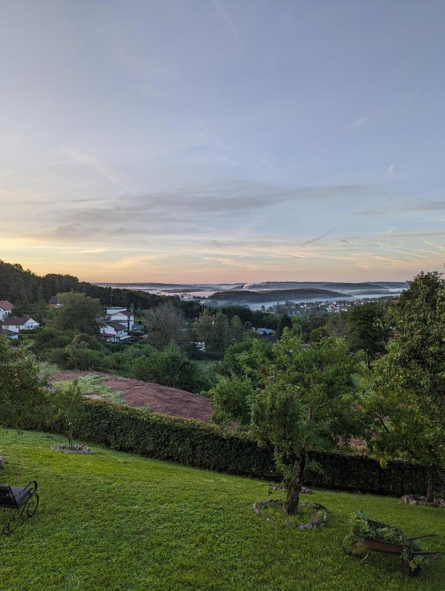Villa Sonnige Aussicht Losheim Exterior foto